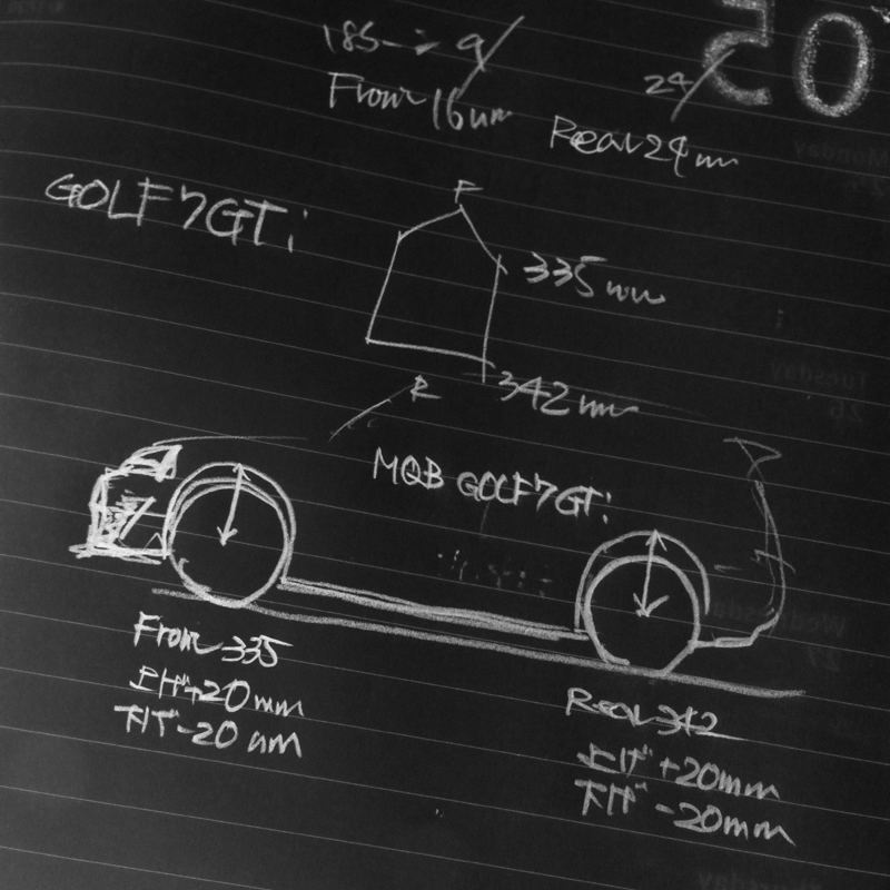 SACHS　ザックスサスペンション パフォーマンスコイルオーバー ゴルフ7 GTI