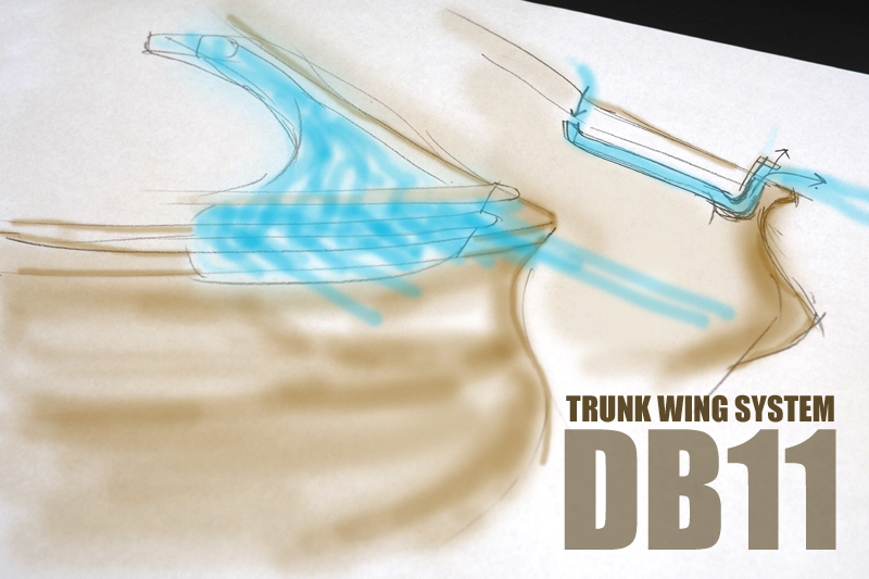 DB11 TRUNK WING アストンマーチン トランクウイング