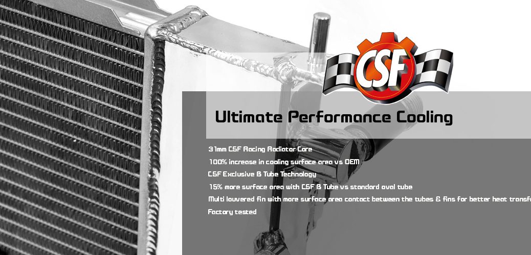 CSF PERFORMANCE COOLING 86 BRZ 強化ラジエター オイルクーラー付属