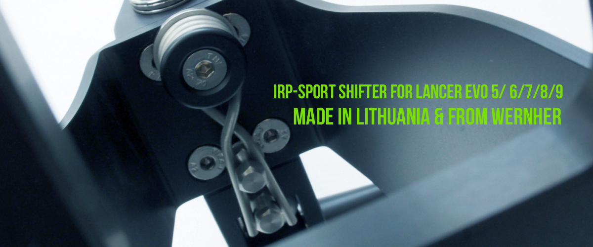 IRP SPORT SHIFTER LANCER EVO スポーツシフター ランサーエボリューション